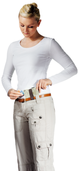 Travel accessory Security Flip In