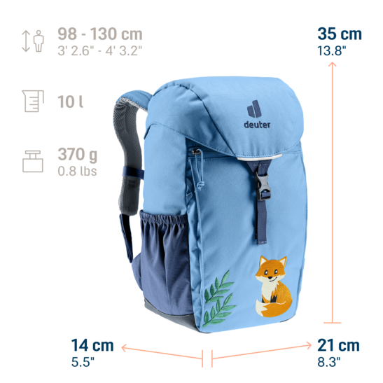 Kids' backpacks Waldfuchs 10