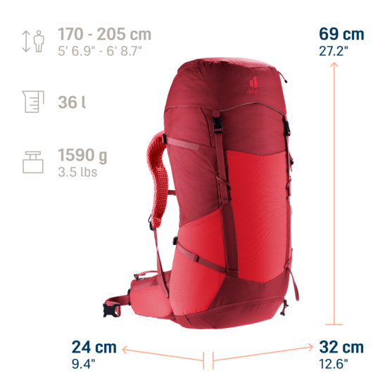 Hiking backpack Futura Pro 36