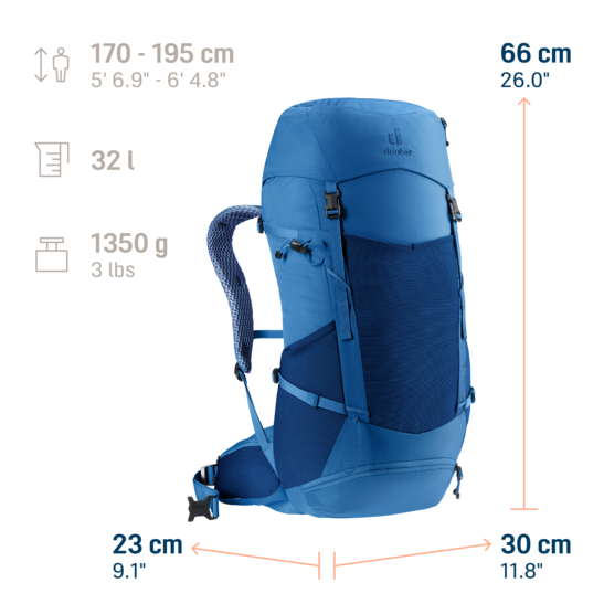 Hiking backpack Futura 32