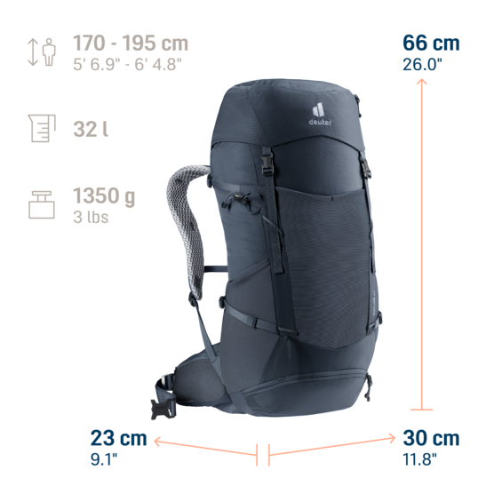 Hiking backpack Futura 32