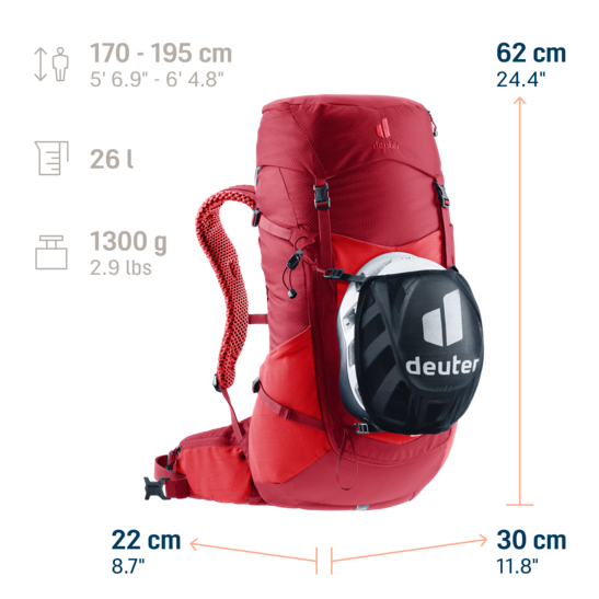 Hiking backpack Futura 26
