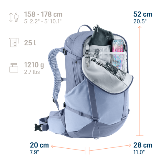 Hiking backpack Futura 25 SL