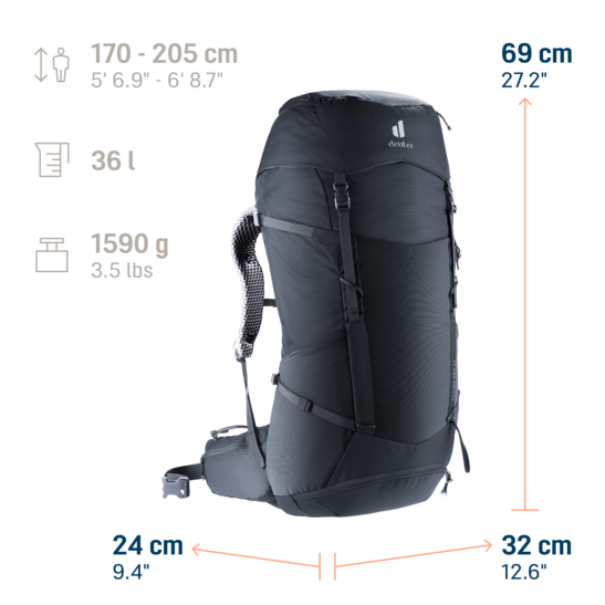 Hiking backpack Futura Pro 36