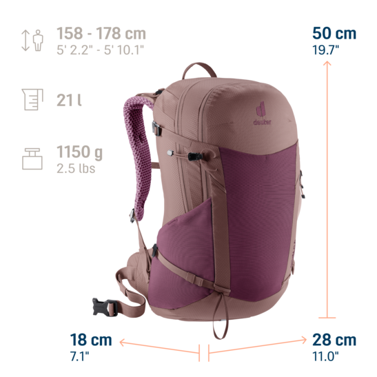 Hiking backpack Futura 21 SL