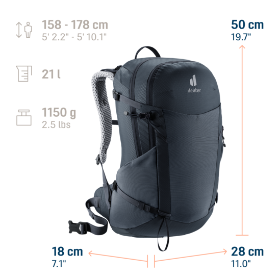 Hiking backpack Futura 21 SL