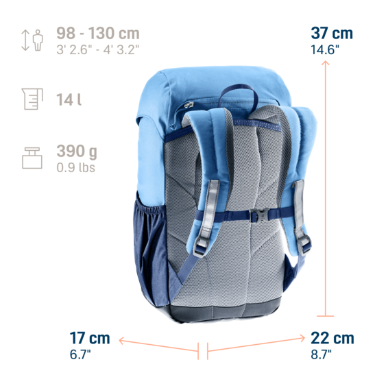 Kids' backpack Waldfuchs 14
