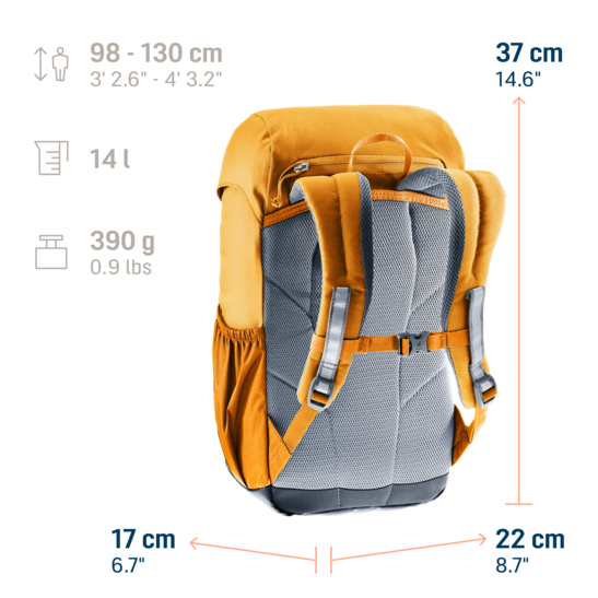 Kids' backpack Waldfuchs 14